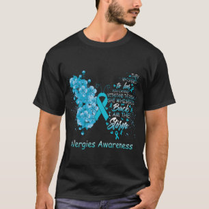 I Am The Storm Allergies Awareness Butterfly T-Shirt