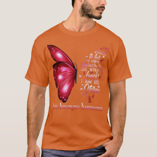 I am the storm Brain Aneurysm Awareness Butterfly T-Shirt