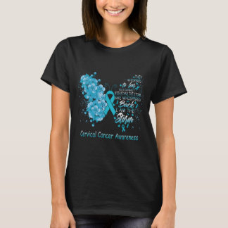 I Am The Storm Cervical Cancer Awareness Butterfly T-Shirt