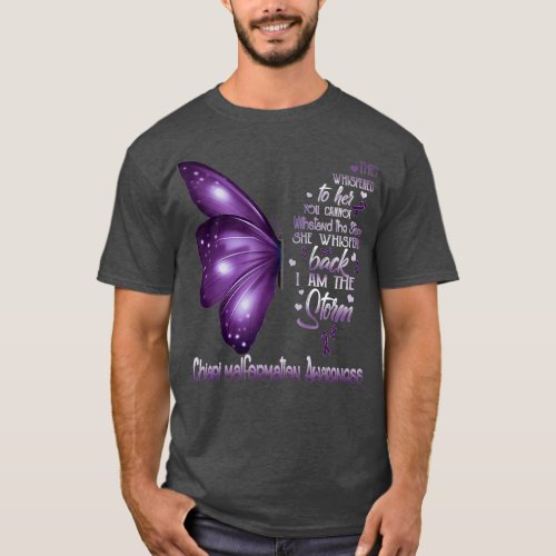 I am the storm Chiari malformation Awareness T_Shirt