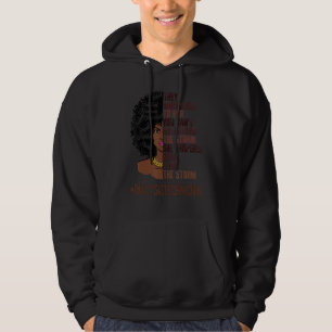 I Am The Storm Dialysis Technician African America Hoodie