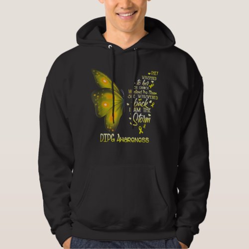 I am the storm DIPG Butterfly Hoodie