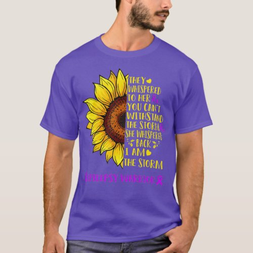 I Am The Storm Epilepsy Warrior  T_Shirt