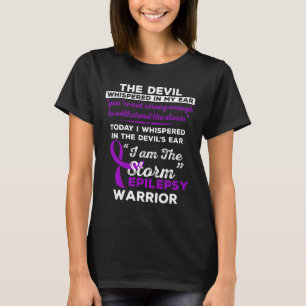 I Am The Storm Epilepsy Warrior T-Shirt