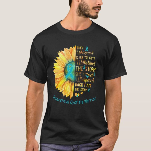 I am the Storm Interstitial Cystitis Warrior T-Shirt (Front)