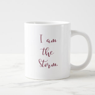 I Am The Storm Jumbo Mug