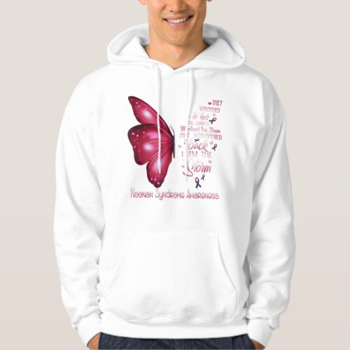 I am the storm Noonan Syndrome Butterfly Hoodie