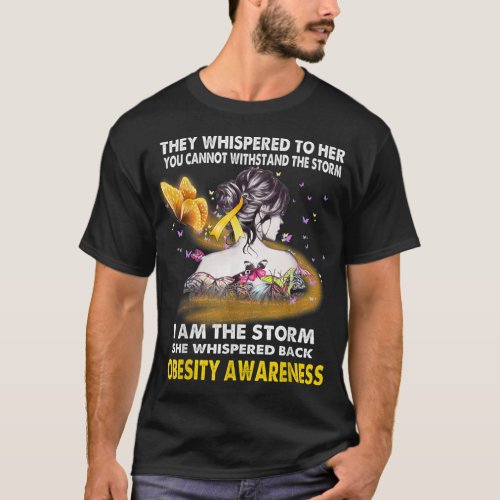 I Am The Storm Obesity Awareness T2 T_Shirt