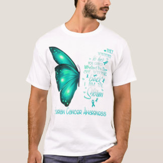 I am the storm Ovarian Cancer Awareness Butt T-Shirt