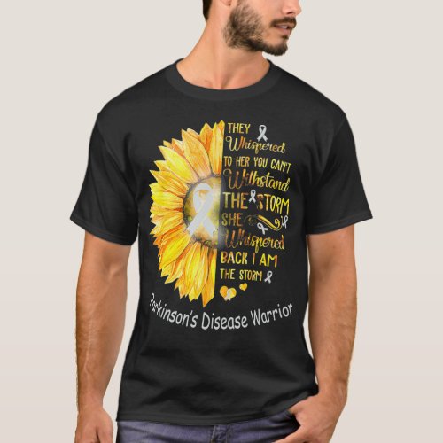 I am the Storm Parkinsons Disease Warrior T_Shirt