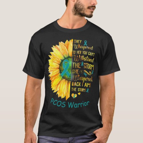 I am the Storm PCOS Warrior T_Shirt