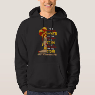 I Am The Storm Physician Assistant African America Hoodie