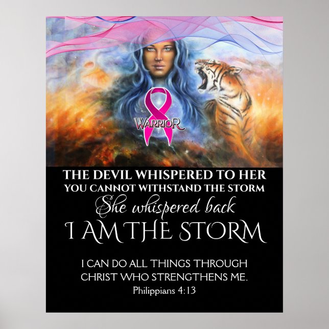 I Am The Storm Poster (Front)