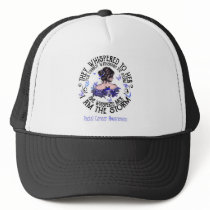 I Am The Storm Rectal Cancer Awareness Trucker Hat