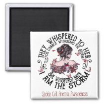 I Am The Storm Sickle Cell Anemia Awareness Magnet