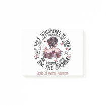 I Am The Storm Sickle Cell Anemia Awareness Post-it Notes