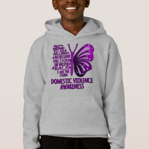 I Am The Storm Support Domestic Violence Awareness Hoodie