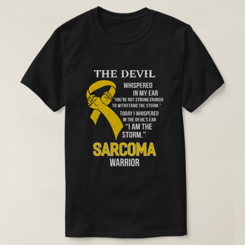 I Am The Storm Support Sarcoma Awareness T_Shirt