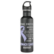 I Am The Storm Support Stomach Cancer Awareness Stainless Steel Water Bottle