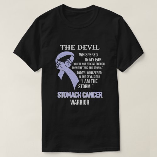 I Am The Storm Support Stomach Cancer Awareness T_Shirt