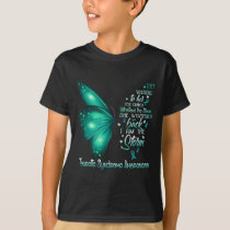 I Am The Storm Tourette Syndrome Awareness Butterf T-Shirt