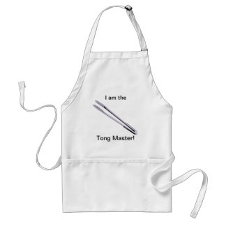 I am the Tong Master Adult Apron
