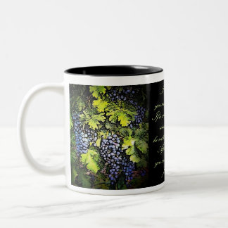 I Am The Vine Two-Tone Coffee Mug