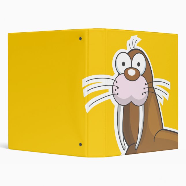 i AM the Walrus 3 Ring Binder (Background)