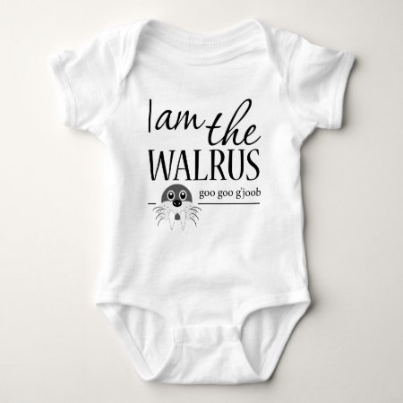 I Am The Walrus Baby Bodysuit