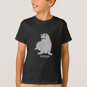 I Am The Walrus T-shirt by oldrockerdude at Zazzle