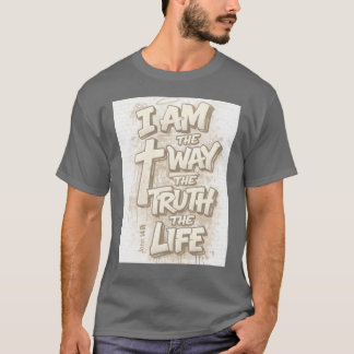 I Am the Way, the Truth, the Life – Graffiti Faith T-Shirt