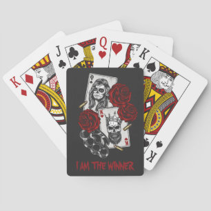 I Am The Winner Deathcards Poker Cards