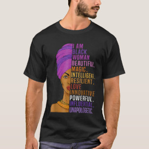 I Am Tiffany Black Woman History Month 2023 Pride T-Shirt