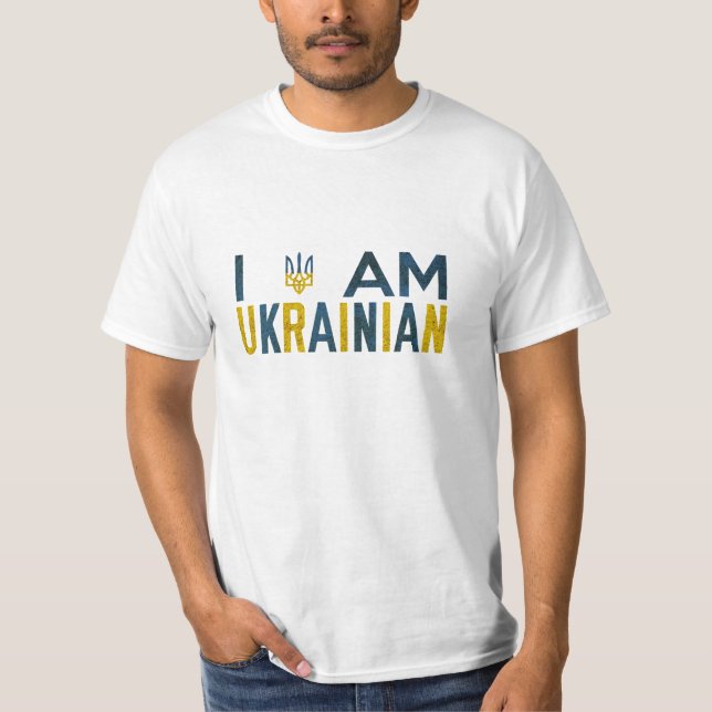 I am Ukrainian shirt (Front)
