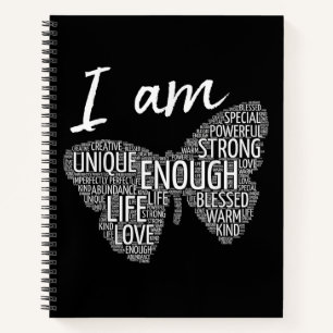 I Am Unique Strong Law of Attraction Positive Affi Notebook