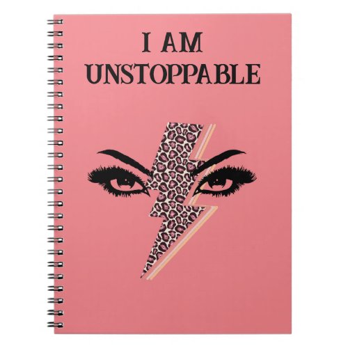 I Am Unstoppable Affirmation Notebook