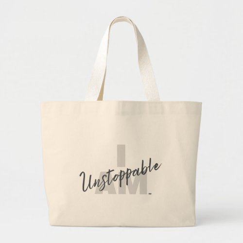 I AM UNSTOPPABLE TOTE  Double_sided
