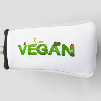 I am Vegan Golf Club Cover