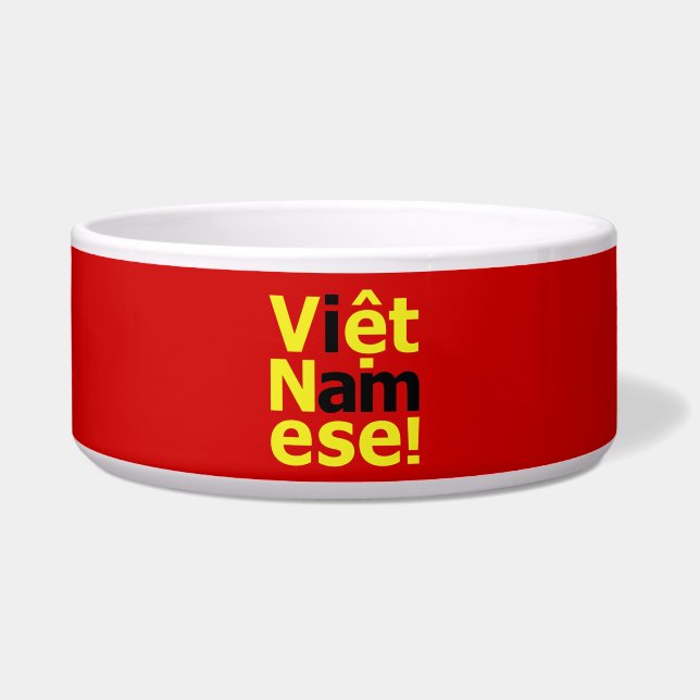 i am Việt Namese! Bowl (Front)
