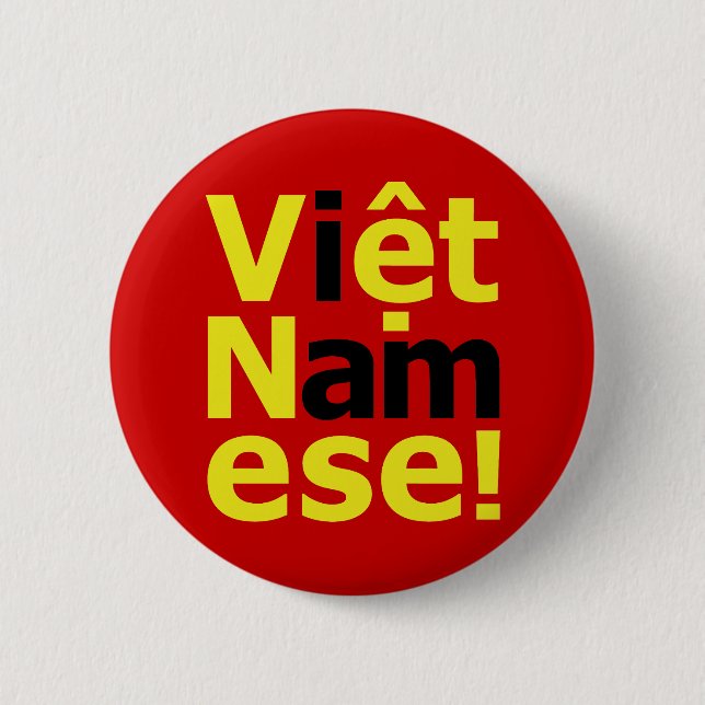 i am Việt Namese! Button (Front)
