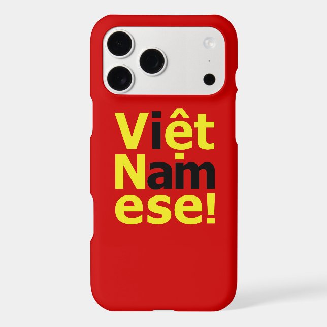i am Việt Namese! Case-Mate iPhone Case (Back)