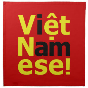 i am Việt Namese! Cloth Napkin