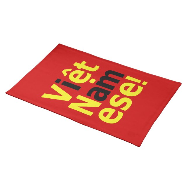 i am Việt Namese! Placemat (On Table)