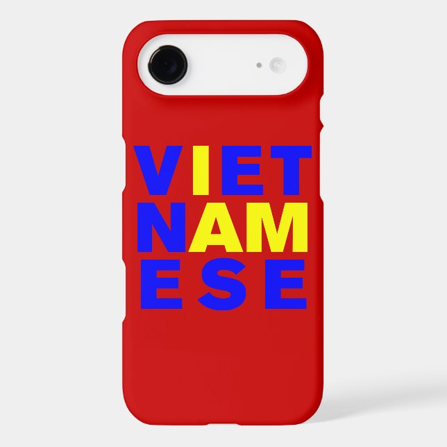 I AM VIETNAMESE IPHONE CASE (Back)