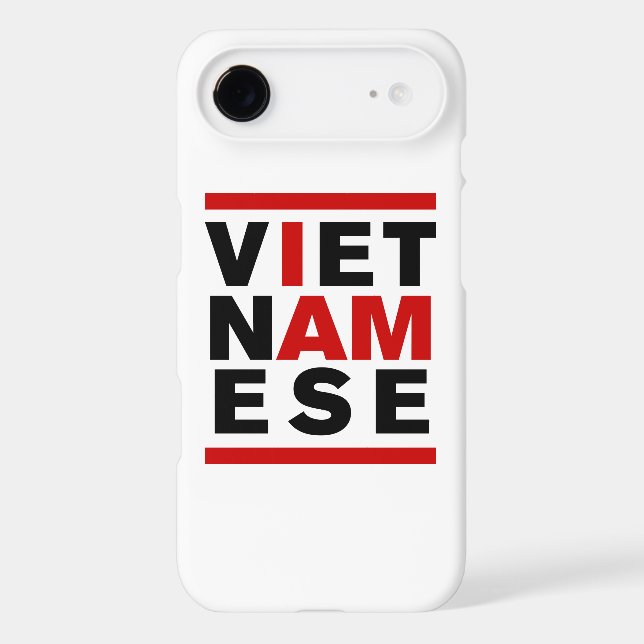 I AM VIETNAMESE IPHONE CASE (Back)