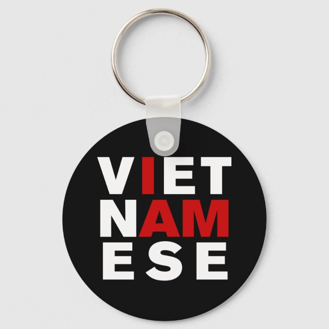 I AM VIETNAMESE KEYCHAIN (Front)