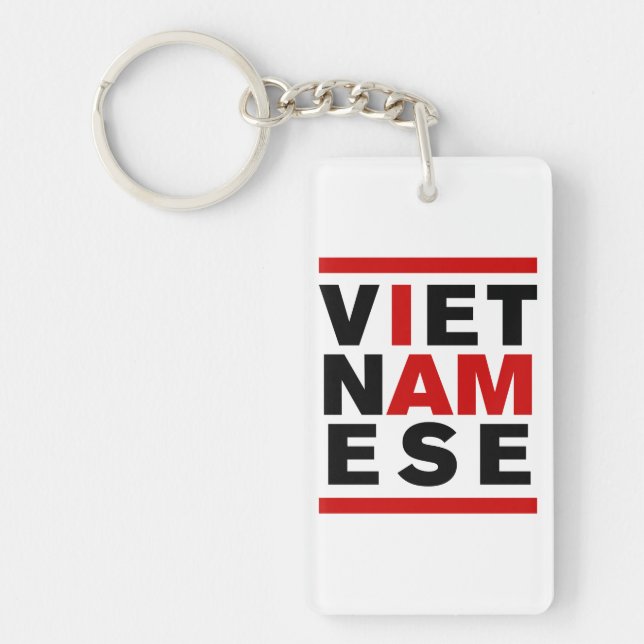 I AM VIETNAMESE KEYCHAIN (Front)