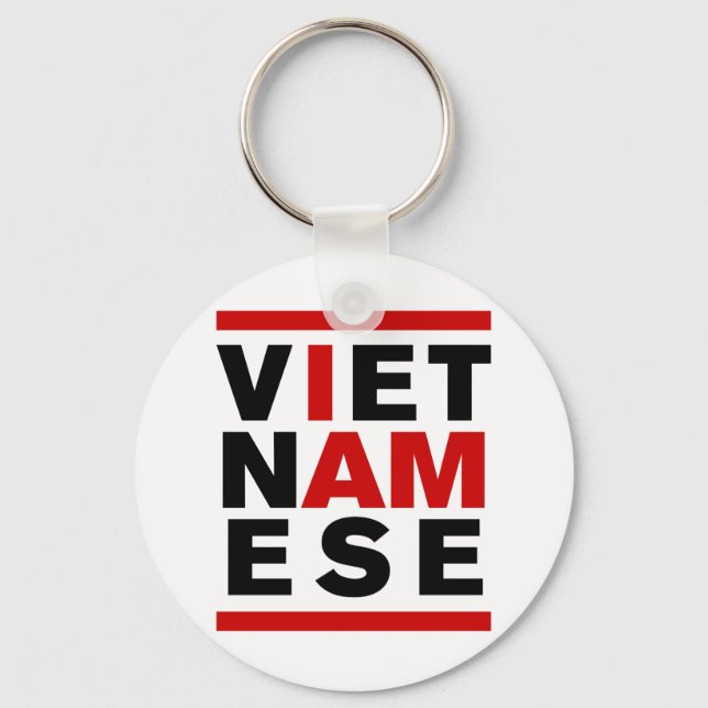 I AM VIETNAMESE KEYCHAIN (Front)