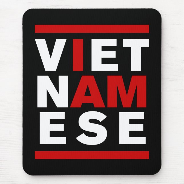 I AM VIETNAMESE MOUSE PAD (Front)