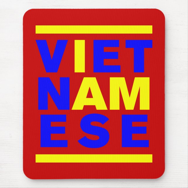I AM VIETNAMESE MOUSE PAD (Front)
